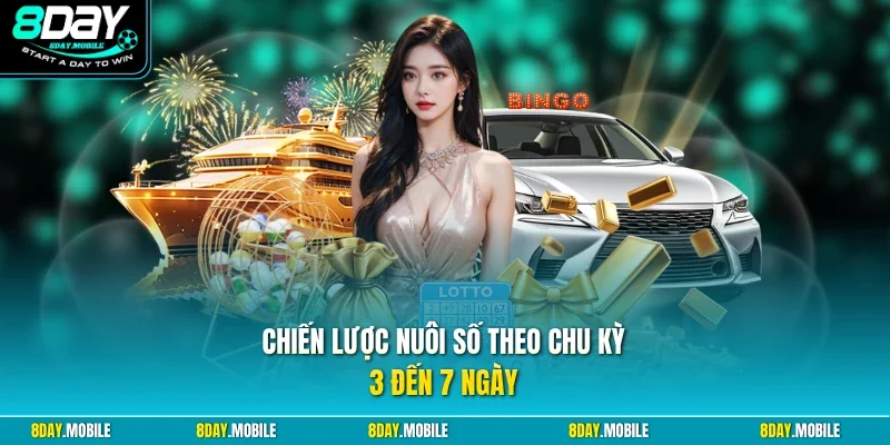 Chiến lược nuôi số theo chu kỳ 3 đến 7 ngày